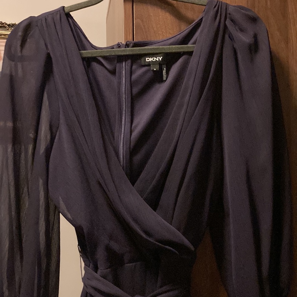DKNY purple dress size 14 NWOT